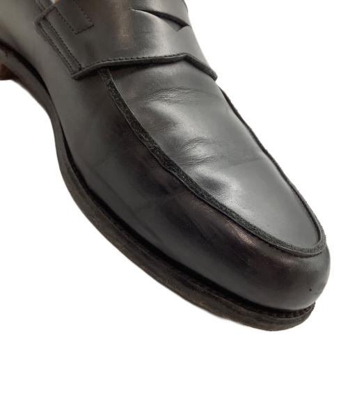 Crockett & Jones（クロケット＆ジョーンズ）Crockett & Jones (クロケット＆ジョーンズ) ペニーローファー ブラック サイズ:７　1/2の古着・服飾アイテム