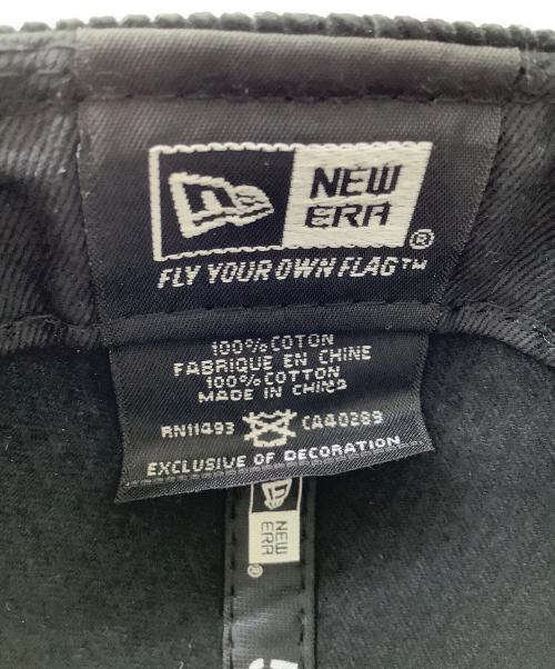 New Era（ニューエラ）New Era (ニューエラ) SUPREME (シュプリーム) コーデュロイキャップ ブラック サイズ:60.6の古着・服飾アイテム