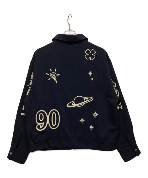 FREAK'S STORE（フリークスストア）FREAK'S STORE (フリークスストア) ジップアップジャケット ネイビー サイズ:Lの古着・服飾アイテム