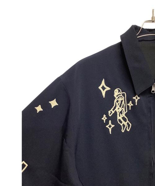 FREAK'S STORE（フリークスストア）FREAK'S STORE (フリークスストア) ジップアップジャケット ネイビー サイズ:Lの古着・服飾アイテム