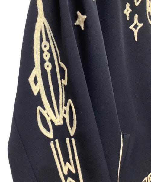 FREAK'S STORE（フリークスストア）FREAK'S STORE (フリークスストア) ジップアップジャケット ネイビー サイズ:Lの古着・服飾アイテム