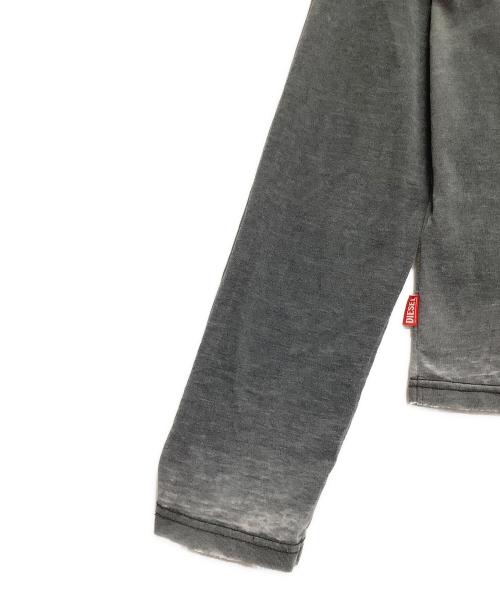 DIESEL（ディーゼル）DIESEL (ディーゼル) 長袖カットソー グレー サイズ:Sの古着・服飾アイテム