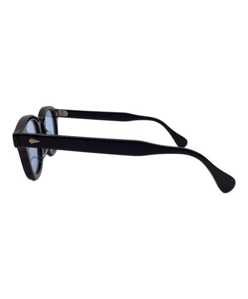 julius tart optical（ジュリアス タート オプティカル）julius tart optical (ジュリアス タート オプティカル) サングラス ブラック×ブルーの古着・服飾アイテム