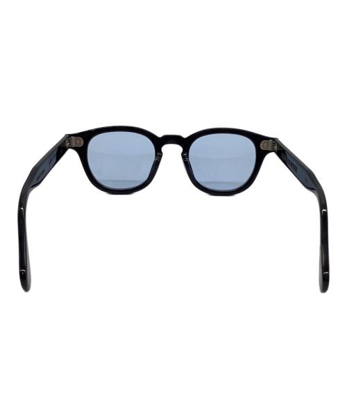 julius tart optical（ジュリアス タート オプティカル）julius tart optical (ジュリアス タート オプティカル) サングラス ブラック×ブルーの古着・服飾アイテム