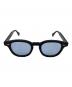 julius tart optical (ジュリアス タート オプティカル) サングラス ブラック×ブルー：25000円