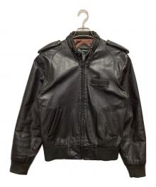 MEMBERS ONLY（メンバーズオンリー）の古着「レザージャケット」｜ダークブラウン