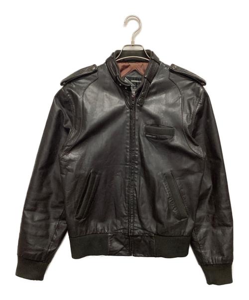 MEMBERS ONLY（メンバーズオンリー）MEMBERS ONLY (メンバーズオンリー) レザージャケット ダークブラウン サイズ:38の古着・服飾アイテム