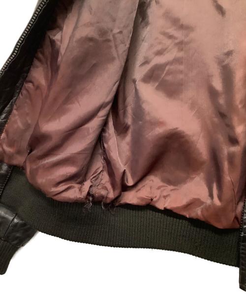 MEMBERS ONLY（メンバーズオンリー）MEMBERS ONLY (メンバーズオンリー) レザージャケット ダークブラウン サイズ:38の古着・服飾アイテム