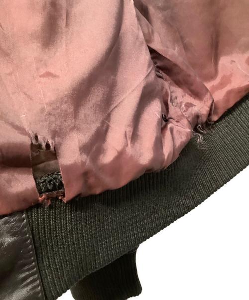 MEMBERS ONLY（メンバーズオンリー）MEMBERS ONLY (メンバーズオンリー) レザージャケット ダークブラウン サイズ:38の古着・服飾アイテム