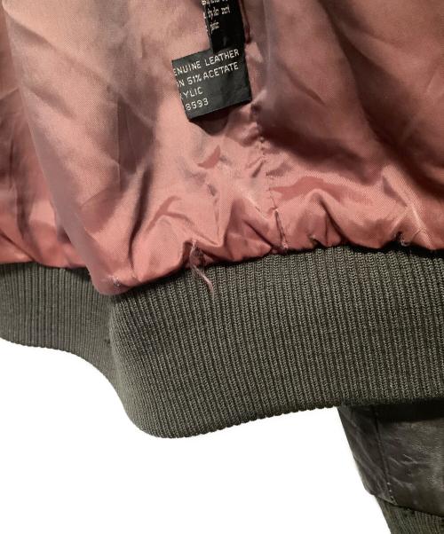 MEMBERS ONLY（メンバーズオンリー）MEMBERS ONLY (メンバーズオンリー) レザージャケット ダークブラウン サイズ:38の古着・服飾アイテム