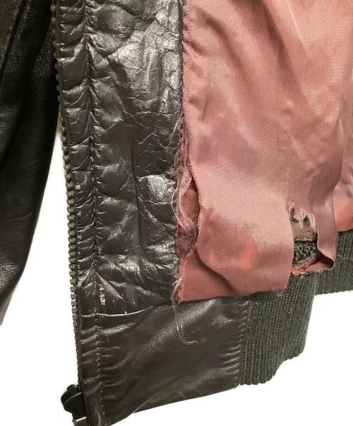 MEMBERS ONLY（メンバーズオンリー）MEMBERS ONLY (メンバーズオンリー) レザージャケット ダークブラウン サイズ:38の古着・服飾アイテム