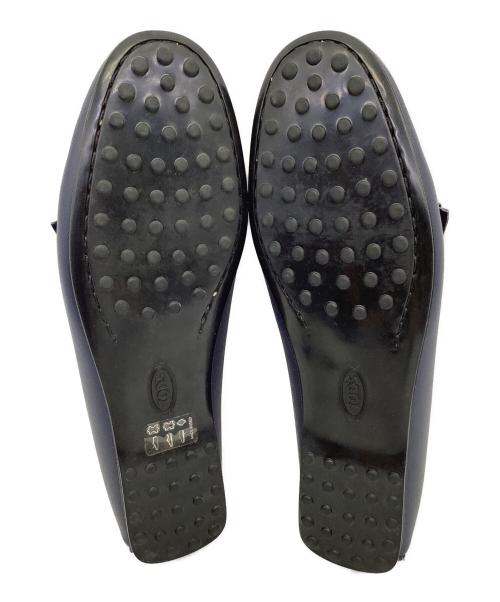 TOD'S（トッズ）TOD'S (トッズ) ドライビングシューズ ネイビー サイズ:37 1/2の古着・服飾アイテム
