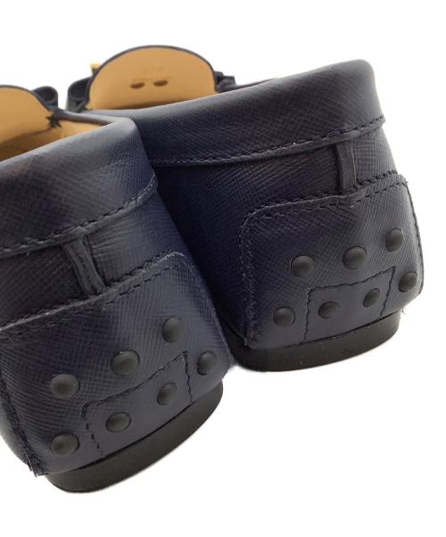 TOD'S（トッズ）TOD'S (トッズ) ドライビングシューズ ネイビー サイズ:37 1/2の古着・服飾アイテム
