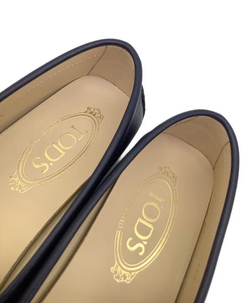 TOD'S（トッズ）TOD'S (トッズ) ドライビングシューズ ネイビー サイズ:37 1/2の古着・服飾アイテム