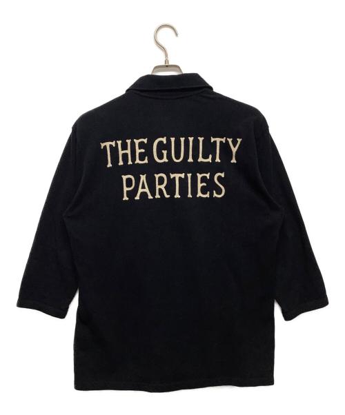 GUILTYPARTIES（ギルティーパーティーズ）GUILTYPARTIES (ギルティーパーティーズ) WACKO MARIA (ワコマリア) ポロシャツ ブラック サイズ:XLの古着・服飾アイテム