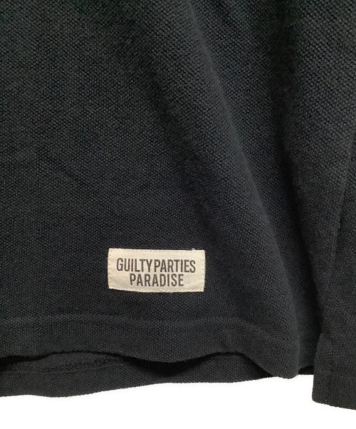 GUILTYPARTIES（ギルティーパーティーズ）GUILTYPARTIES (ギルティーパーティーズ) WACKO MARIA (ワコマリア) ポロシャツ ブラック サイズ:XLの古着・服飾アイテム