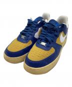 NIKEナイキ）の古着「ローカットスニーカー　NIKE AIR FORCE 1 LOW SP」｜ブルー×イエロー
