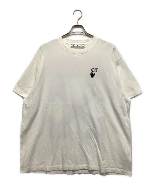 OFFWHITE（オフホワイト）OFFWHITE (オフホワイト) 半袖Tシャツ ホワイト サイズ:Mの古着・服飾アイテム