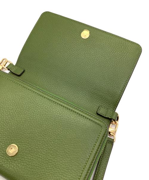 TORY BURCH（トリーバーチ）TORY BURCH (トリーバーチ) ショルダーウォレット グリーンの古着・服飾アイテム