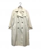 BURBERRYバーバリー）の古着「トレンチコート」｜ホワイト