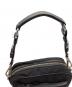 中古・古着 PRADA (プラダ) ナイロンセミショルダーバッグ ブラック：50000円