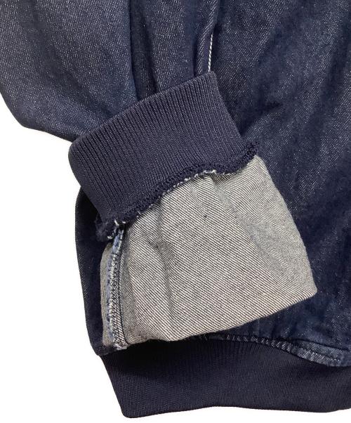 adidas（アディダス）adidas (アディダス) デニムトラックジャケット インディゴ サイズ:Lの古着・服飾アイテム