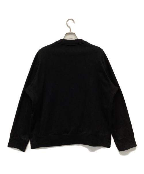 Y-3（ワイスリー）Y-3 (ワイスリー) プリントスウェット　STACKED LOGO CREW SWEATER ブラック サイズ:Mの古着・服飾アイテム