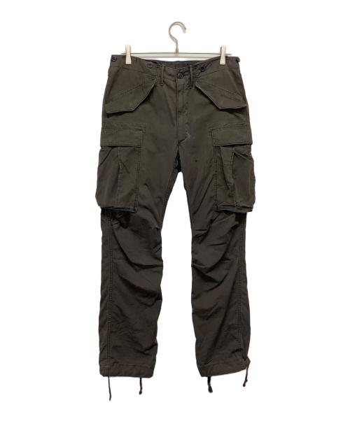 RRL（ダブルアールエル）RRL (ダブルアールエル) TROUSERS RIPSTOP グレー サイズ:W39の古着・服飾アイテム