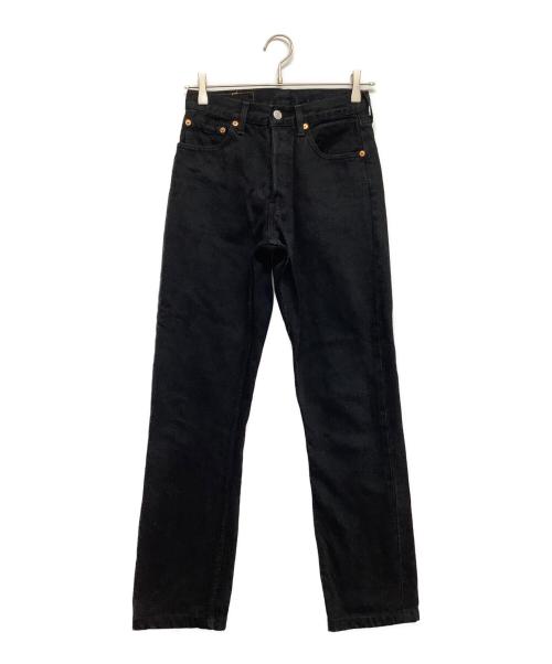 LEVI'S（リーバイス）LEVI'S (リーバイス) 501後染めデニムパンツ ブラック サイズ:W27 L32の古着・服飾アイテム