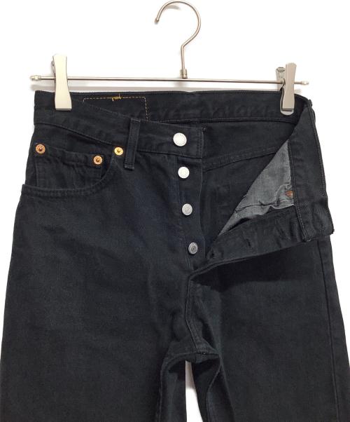 LEVI'S（リーバイス）LEVI'S (リーバイス) 501後染めデニムパンツ ブラック サイズ:W27 L32の古着・服飾アイテム
