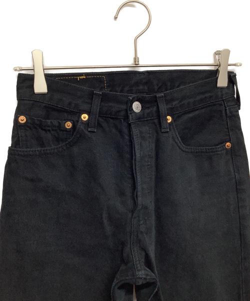 LEVI'S（リーバイス）LEVI'S (リーバイス) 501後染めデニムパンツ ブラック サイズ:W27 L32の古着・服飾アイテム