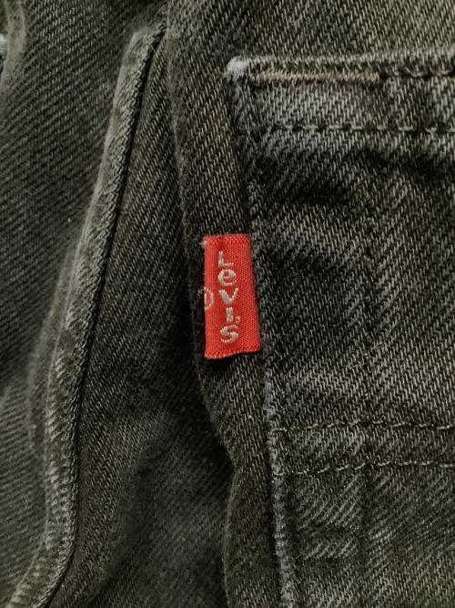 LEVI'S（リーバイス）LEVI'S (リーバイス) 501後染めデニムパンツ ブラック サイズ:W27 L32の古着・服飾アイテム
