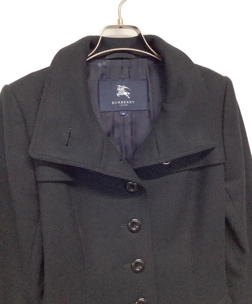 BURBERRY LONDON（バーバリーロンドン）BURBERRY LONDON (バーバリーロンドン) ウールジャケット ブラック サイズ:38の古着・服飾アイテム