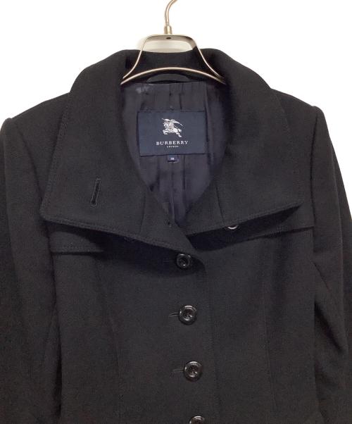 BURBERRY LONDON（バーバリーロンドン）BURBERRY LONDON (バーバリーロンドン) ウールジャケット ブラック サイズ:38の古着・服飾アイテム