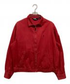 POLO RALPH LAURENポロ・ラルフローレン）の古着「スイングトップ」｜レッド