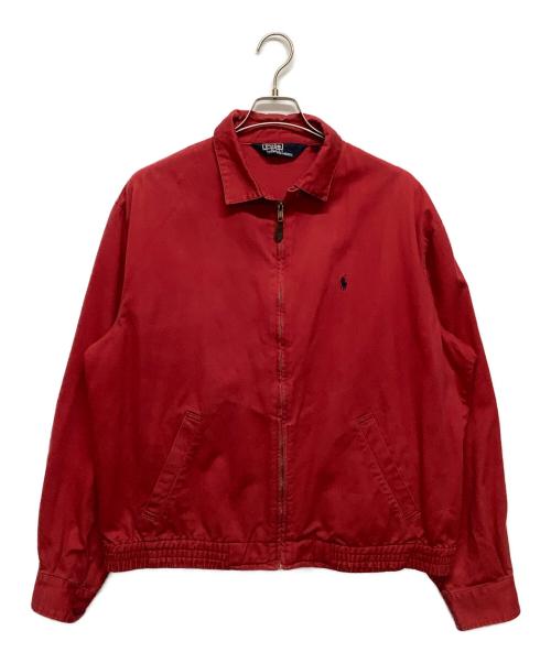 POLO RALPH LAUREN（ポロ・ラルフローレン）POLO RALPH LAUREN (ポロ・ラルフローレン) スイングトップ レッド サイズ:Mの古着・服飾アイテム