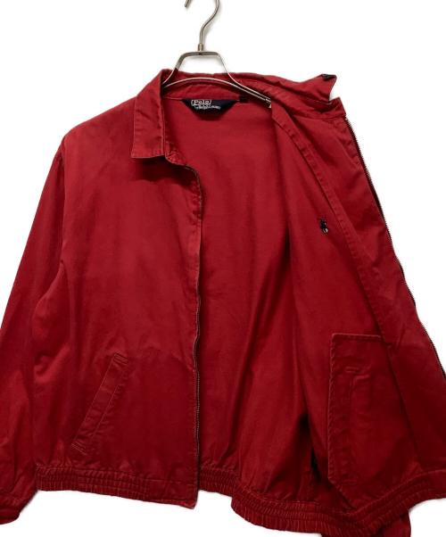 POLO RALPH LAUREN（ポロ・ラルフローレン）POLO RALPH LAUREN (ポロ・ラルフローレン) スイングトップ レッド サイズ:Mの古着・服飾アイテム