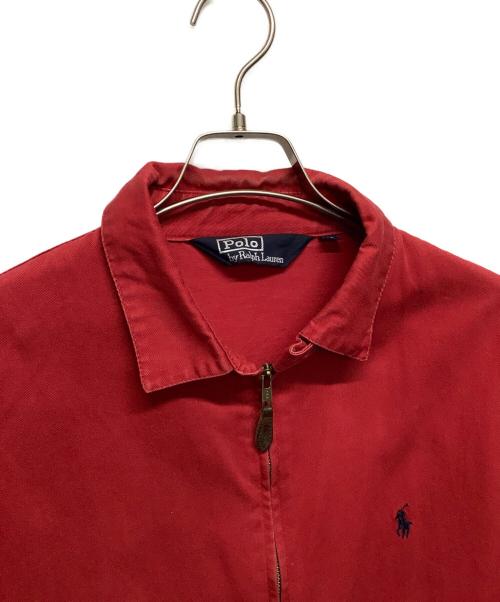 POLO RALPH LAUREN（ポロ・ラルフローレン）POLO RALPH LAUREN (ポロ・ラルフローレン) スイングトップ レッド サイズ:Mの古着・服飾アイテム