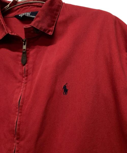 POLO RALPH LAUREN（ポロ・ラルフローレン）POLO RALPH LAUREN (ポロ・ラルフローレン) スイングトップ レッド サイズ:Mの古着・服飾アイテム