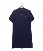 LACOSTEラコステ）の古着「シャツワンピース」｜ネイビー