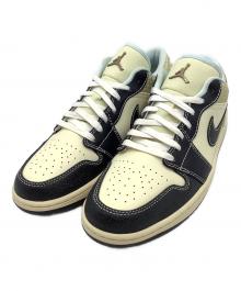 NIKE（ナイキ）の古着「1 Retro Low SE "Coconut Milk/Glacier Blue"」｜アイボリー