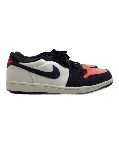 NIKE（ナイキ）NIKE (ナイキ) ローカットスニーカー　NIKE AIR JORDAN レッド×ブラック サイズ:29cmの古着・服飾アイテム