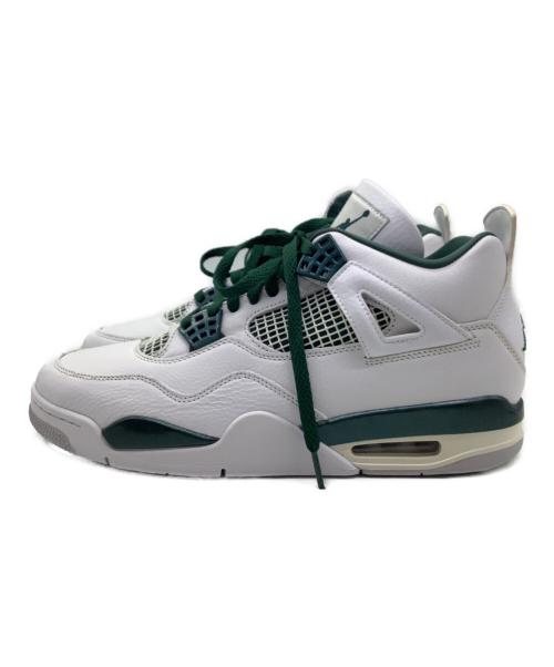 NIKE（ナイキ）NIKE (ナイキ) ハイカットスニーカー　Air Jordan 4 Retro グリーン×ホワイト サイズ:29cmの古着・服飾アイテム