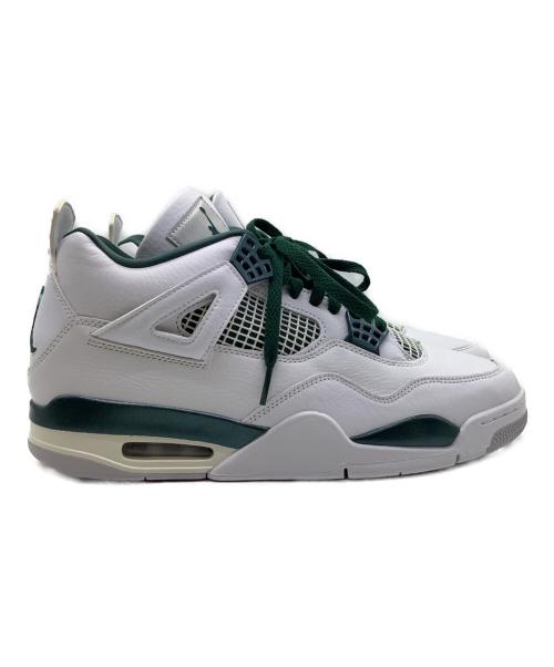 NIKE（ナイキ）NIKE (ナイキ) ハイカットスニーカー　Air Jordan 4 Retro グリーン×ホワイト サイズ:29cmの古着・服飾アイテム