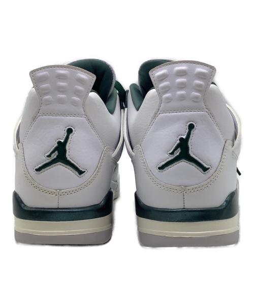 NIKE（ナイキ）NIKE (ナイキ) ハイカットスニーカー　Air Jordan 4 Retro グリーン×ホワイト サイズ:29cmの古着・服飾アイテム