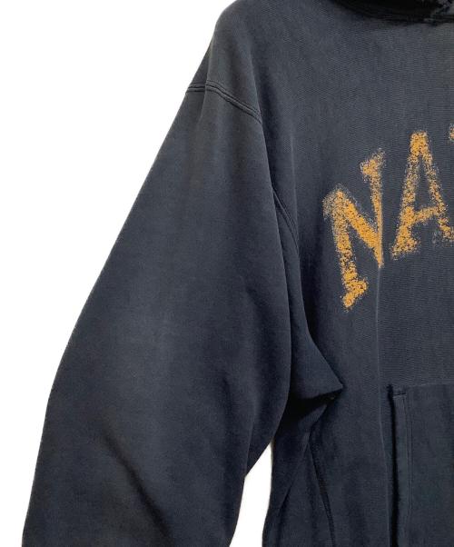 Champion REVERSE WEAVE（チャンピオン リバース ウィーブ）Champion REVERSE WEAVE (チャンピオン リバース ウィーブ) 80'sプルオーバーパーカー　NAVY ネイビー サイズ:Lの古着・服飾アイテム