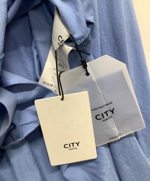 CITY TOKYO（シティートウキョウ）CITY TOKYO (シティートウキョウ) 長袖シャツ ブルー サイズ:FREEの古着・服飾アイテム