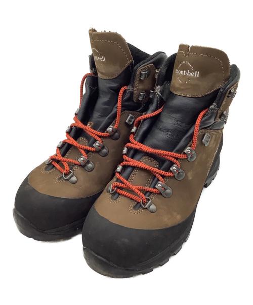 mont-bell（モンベル）mont-bell (モンベル) トレッキングシューズ　mont-bell  アルパインクルーザー ブラウン サイズ:24cmの古着・服飾アイテム
