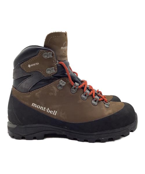 mont-bell（モンベル）mont-bell (モンベル) トレッキングシューズ　mont-bell  アルパインクルーザー ブラウン サイズ:24cmの古着・服飾アイテム