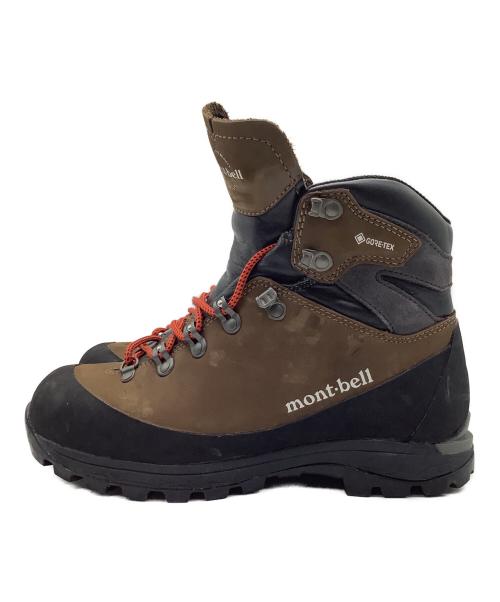mont-bell（モンベル）mont-bell (モンベル) トレッキングシューズ　mont-bell  アルパインクルーザー ブラウン サイズ:24cmの古着・服飾アイテム